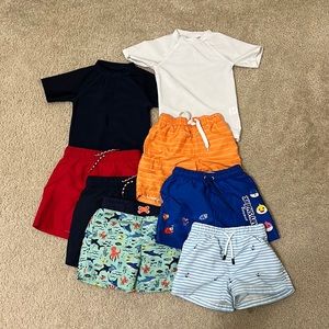 Toddler Boy Swimsuit Bundle